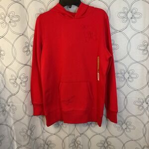 Girls Thereabouts red hoodie with butterflies size XL‎ 16